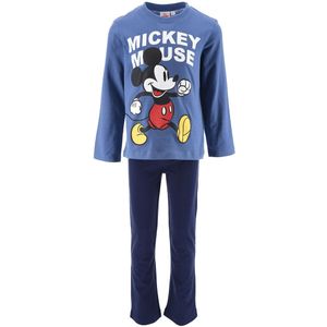 Pyjama Mickey MICKEY MOUSE. Katoen materiaal. Maten 5 jaar - 108 cm. Blauw kleur