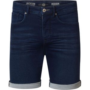Slim jeansshort PETROL INDUSTRIES. Katoen materiaal. Maten S. Blauw kleur