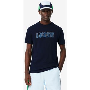 T-shirt Sport Ultra Dry met Lacoste opdruk LACOSTE. Katoen materiaal. Maten M. Blauw kleur