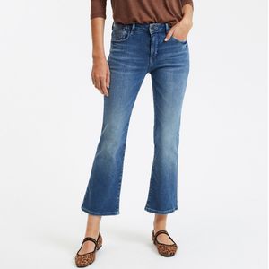 FREEMAN T. PORTER - Rechte Cropped Jeans - Blauw - Denim