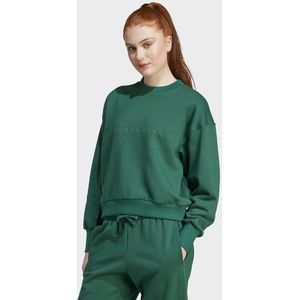 Losse sweater All Seazon Graphic ADIDAS SPORTSWEAR. Katoen materiaal. Maten L. Groen kleur