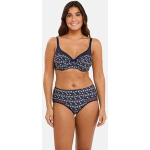 Hipster maat medium COMPLICE SANS COMPLEXE. Polyamide materiaal. Maten 46/48 FR - 44/46 EU. Blauw kleur