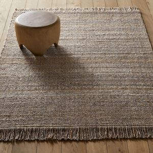 Handgeweven tapijt, Khitib AM.PM. Viscose materiaal. Maten 160 x 230 cm. Grijs kleur