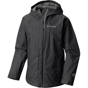 Waterafstotend vest voor hiking watertight COLUMBIA. Polyester materiaal. Maten 8/9 jaar - 126/132 cm. Zwart kleur