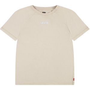 T-shirt met korte mouwen LEVI'S KIDS. Katoen materiaal. Maten 10 jaar - 138 cm. Beige kleur