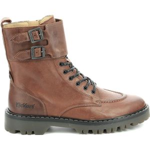 Leren boots Deckranger KICKERS. Leer materiaal. Maten 36. Kastanje kleur