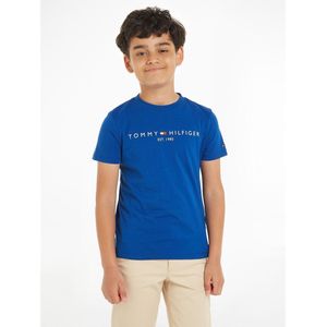 T-shirt met korte mouwen, 10-16 jaar TOMMY HILFIGER. Katoen materiaal. Maten 16 jaar - 174 cm. Blauw kleur