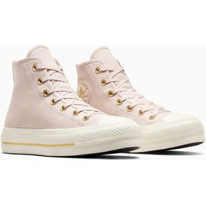 Sneakers All Star Lift Hi Modern Tailored CONVERSE. Canvas materiaal. Maten 37. Roze kleur