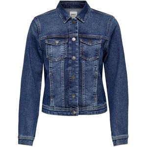 Kort jeansjacket ONLY TALL. Denim materiaal. Maten 36 FR - 34 EU. Blauw kleur