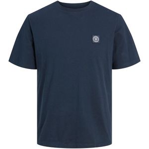 T-shirt met ronde hals JACK & JONES. Katoen materiaal. Maten S. Blauw kleur