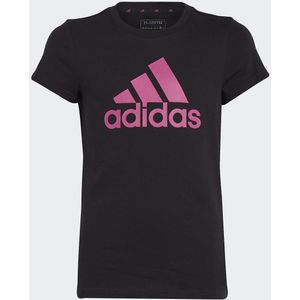 T-shirt met korte mouwen ADIDAS SPORTSWEAR. Katoen materiaal. Maten 14/15 jaar - 156/159 cm. Zwart kleur