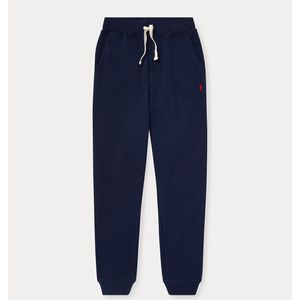 Joggingsbroek in molton POLO RALPH LAUREN. Geruwd molton materiaal. Maten XL. Blauw kleur