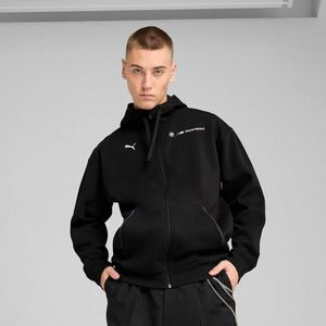 Zip-up hoodie Motorsport BMW PUMA. Katoen materiaal. Maten XL. Zwart kleur
