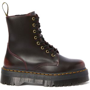 Jadon plateaulaarzen in arcadialeer DR. MARTENS. Leer materiaal. Maten 39. Rood kleur