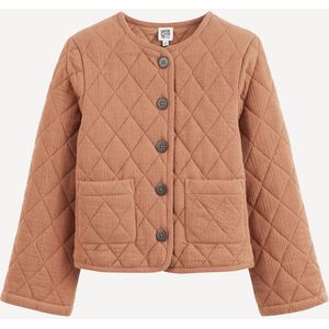 Gewatteerd jack van katoengaas LA REDOUTE COLLECTIONS. Katoen materiaal. Maten 10 jaar - 138 cm. Kastanje kleur