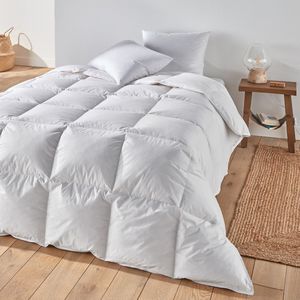 Gematigd dekbed 50% dons LA REDOUTE INTERIEURS.  materiaal. Maten 200 x 210 cm. Wit kleur