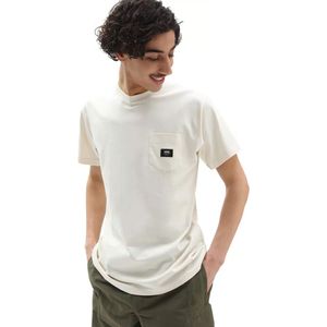 T-shirt met korte mouwen en opgestikte zak met patch VANS. Katoen materiaal. Maten XS. Wit kleur