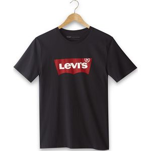 Bedrukt T-shirt met ronde hals LEVI'S. Katoen materiaal. Maten XS. Zwart kleur