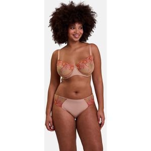 Corbeille BH Georgia SANS COMPLEXE. Polyester materiaal. Maten 95D FR - 80D EU. Roze kleur