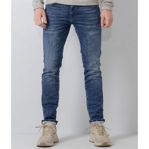 Jogdenim jeans in tricot stretch Jackson PETROL INDUSTRIES. Katoen materiaal. Maten Maat 32 (US) - Lengte 30. Blauw kleur