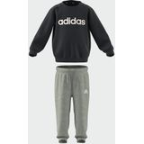 2-delig ensemble sweater + joggingbroek ADIDAS SPORTSWEAR. Katoen materiaal. Maten 2/3 jaar - 86/94 cm. Zwart kleur