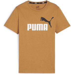T-shirt met korte mouwen PUMA. Katoen materiaal. Maten 10 jaar - 138 cm. Oranje kleur