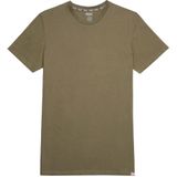 Set van 2 effen T-shirts met ronde hals DIESEL. Katoen materiaal. Maten L. Zwart kleur