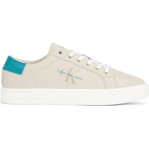 Sneakers Classic Cupsole CALVIN KLEIN JEANS. Leer materiaal. Maten 41. Beige kleur