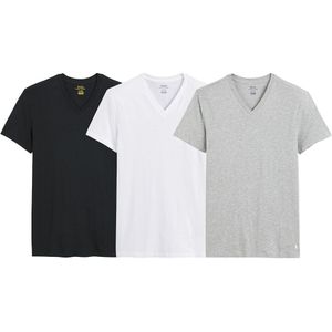 Set van 3 t-shirts met V-hals POLO RALPH LAUREN. Katoen materiaal. Maten M. Wit kleur