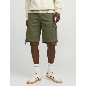 Cargo short JACK & JONES. Katoen materiaal. Maten XS. Groen kleur