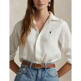 Hemd in linnen, lange mouwen POLO RALPH LAUREN. Linnen materiaal. Maten M. Wit kleur