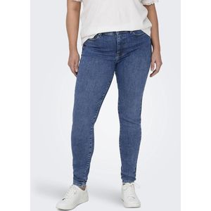 Jeans Skinny Pushup, standaard taille ONLY CARMAKOMA. Denim materiaal. Maten 54 FR - 52 EU L32. Blauw kleur