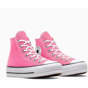 Sneakers All Star Lift Hi Seasonal Color CONVERSE. Canvas materiaal. Maten 41. Roze kleur