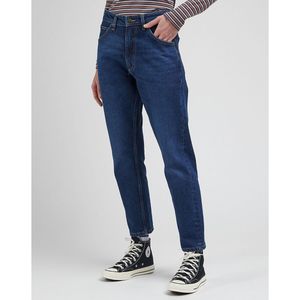 Jeans Rider Slim Straight LEE. Denim materiaal. Maten Maat 30 (US) - Lengte 33. Blauw kleur