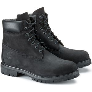 Boots met veters TIMBERLAND. Nubuck materiaal. Maten 41. Zwart kleur