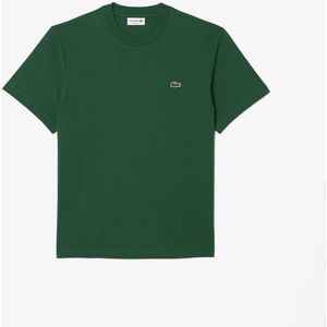 T-shirt in jersey met ronde hals LACOSTE. Katoen materiaal. Maten XL. Groen kleur