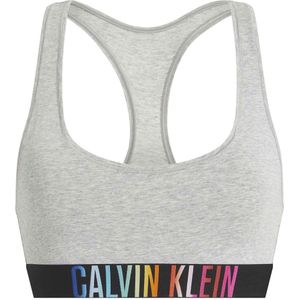 Bustier-BH Intense Power Pride CALVIN KLEIN UNDERWEAR. Katoen materiaal. Maten L. Grijs kleur