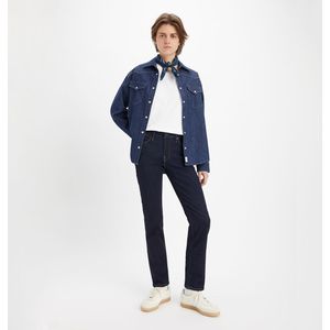 Jeans 712™ Slim Welt Pocket LEVI'S. Denim materiaal. Maten Maat 28 (US) - Lengte 34. Blauw kleur