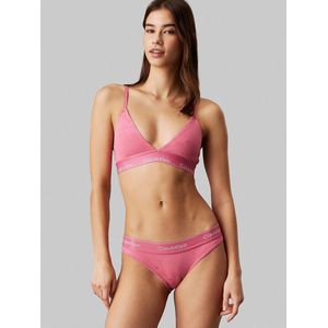 Triangel BH Modern Coton Vday CALVIN KLEIN UNDERWEAR. Modal materiaal. Maten L. Roze kleur