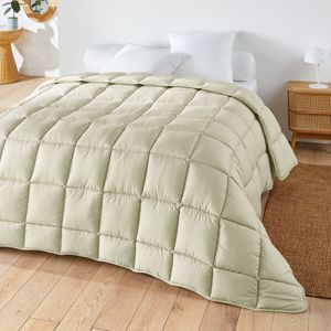 Gekleurd warm dekbed LA REDOUTE INTERIEURS.  materiaal. Maten 200 x 200 cm. Beige kleur