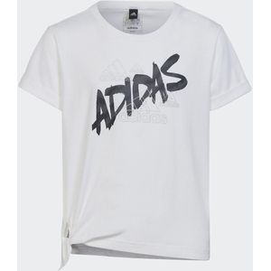 T-shirt met korte mouwen ADIDAS SPORTSWEAR. Katoen materiaal. Maten 14/15 jaar - 156/159 cm. Wit kleur