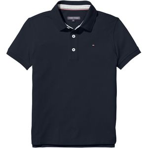 Polo met korte mouwen TOMMY HILFIGER. Katoen materiaal. Maten 16 jaar - 174 cm. Blauw kleur