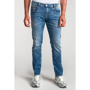 Rechte jeans 800/12 jogg LE TEMPS DES CERISES. Katoen materiaal. Maten 36 (US) - 52 (EU). Blauw kleur