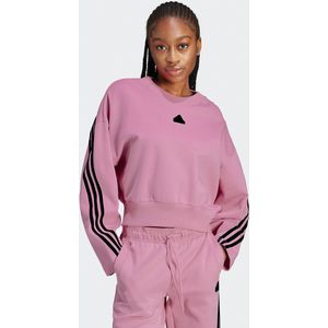 Sweat-shirt 3-Stripes Future Icons ADIDAS SPORTSWEAR. Katoen materiaal. Maten XL. Roze kleur