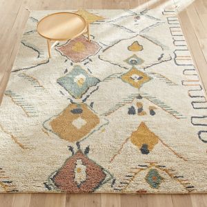 Dik XL tapijt 100% wol, handgestrikt, Mirjana AM.PM. Wol materiaal. Maten 240 x 330 cm. Multicolor kleur