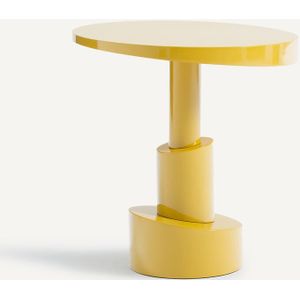 Kalix - Bijzettafel - Geel - MDF - Gelakt