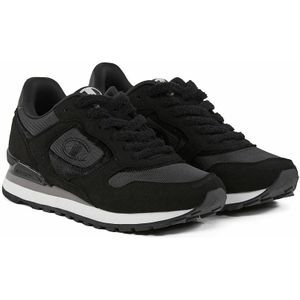 Sneakers Run 85 Velour CHAMPION. Polyurethaan materiaal. Maten 38. Zwart kleur