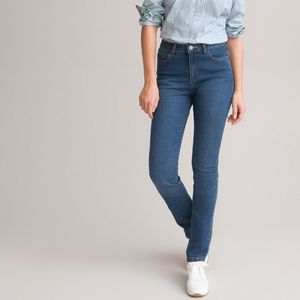 Rechte regular jeans ANNE WEYBURN. Denim materiaal. Maten 38 FR - 34 EU. Blauw kleur