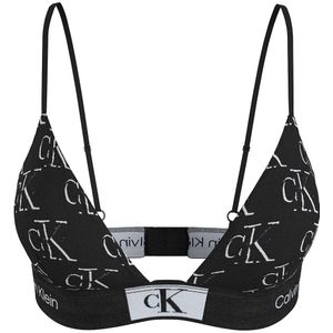 Bustier in katoen Unline CALVIN KLEIN UNDERWEAR. Katoen materiaal. Maten L. Zwart kleur