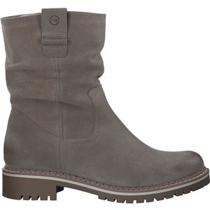 Boots in leer TAMARIS. Leer materiaal. Maten 41. Kastanje kleur